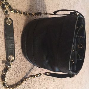 Authentic Chanel bucket bag, circa 1990